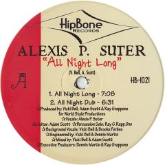 Alexis P Suter - Alexis P Suter - All Night Long - Hipbone