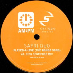 Safri Duo - Safri Duo - Played-A-Live (The Bongo Song) - Am:Pm