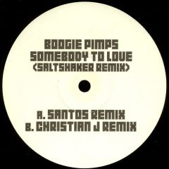 The Boogie Pimps - The Boogie Pimps - Somebody To Love (Saltshaker Remix) - Data Records