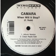 Camara - Camara - When Will It Stop - Wingspan