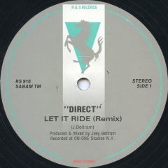 Direct - Direct - Let It Ride (Remix) - R & S Records