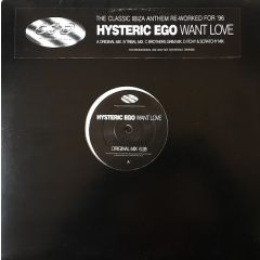 Hysteric Ego - Hysteric Ego - Want Love - Ego Records