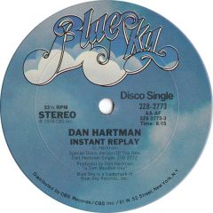 Dan Hartman - Dan Hartman - Instant Replay - Blue Sky