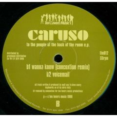 Caruso - To The People At The Back EP - Ten Lovers Music