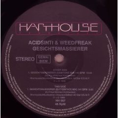 Acidsinti & Weedfreak - Acidsinti & Weedfreak - Gesichtsmassierer - Harthouse