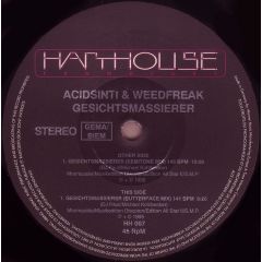 Acidsinti & Weedfreak - Acidsinti & Weedfreak - Gesichtsmassierer - Harthouse