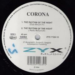 Corona - The Rhythm Of The Night - ZYX Music