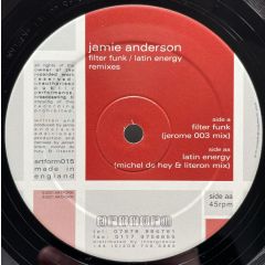 Jamie Anderson - Jamie Anderson - Filter Funk / Latin Energy (Remixes) - Artform
