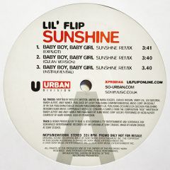 Lil' Flip - Lil' Flip - Baby Boy, Baby Girl / Sunshine - Columbia