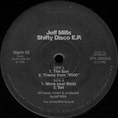 Jeff Mills - Jeff Mills - Shifty Disco EP - Gigolo