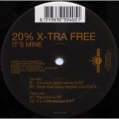 20% X-Tra Free - 20% X-Tra Free - It's Mine - Basic Beat