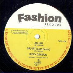 Ricky General & Sly - Ricky General & Sly - Splurt - Fashion Records