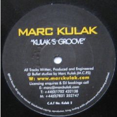 Marc Kulak Feat Shar - Marc Kulak Feat Shar - When It Comes To Love - Kulak Records