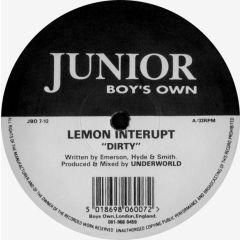 Lemon Interupt - Lemon Interupt - Dirty / Minniapolis - Junior Boy's Own