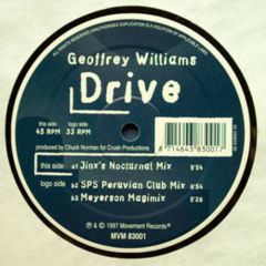 Geoffrey Williams - Geoffrey Williams - Drive - Hands On