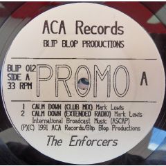 The Enforcers - The Enforcers - Calm Down - Aca Records