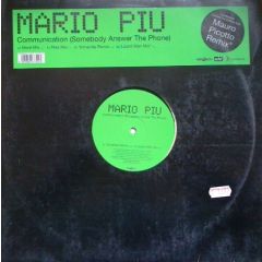 Mario Più - Mario Più - Communication (Somebody Answer The Phone) - Club Tools