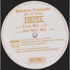 Baleares Syndicate Feat. DJ Zambo - Baleares Syndicate Feat. DJ Zambo - Fiesta - CNR Music Germany