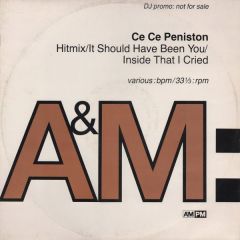 Ce Ce Peniston - Ce Ce Peniston - Hitmix / It Should Have Been You - A&M