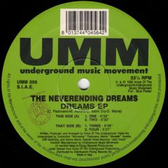 The Neverending Dreams - The Neverending Dreams - Dreams EP - UMM