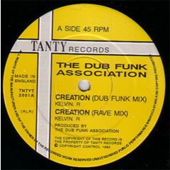 The Dub Funk Association - The Dub Funk Association - Creation - Tanty Records