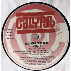 Eden Trax - Eden Trax - Volume 1 - Calypso