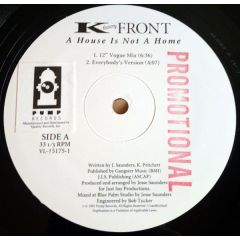 K-Front - K-Front - A House Is Not A Home - Pump Records
