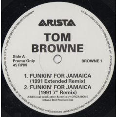 Tom Browne - Tom Browne - Funkin' For Jamaica (1991 Remix) - Arista