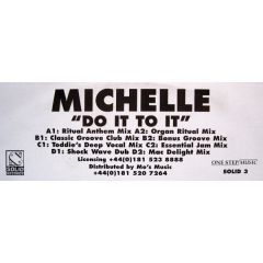 Michelle - Michelle - Do It To It - Solid Records