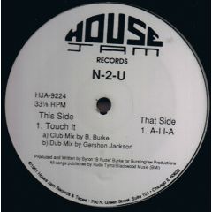 N-2-U - N-2-U - Touch It - House Jam