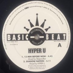 Hyper U - Hyper U - 13 Min Before Now - Basic Beat
