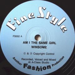 Winsome - Winsome - Am I The Same Girl - Fine Style