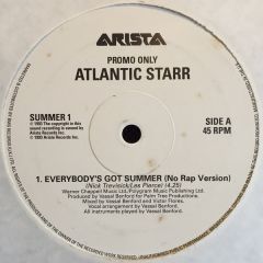 Atlantic Starr - Atlantic Starr - Everybody's Got Summer - Arista