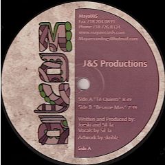 J&S Productions - J&S Productions - Te Quiero - Maya