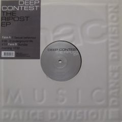 Deep Contest - Deep Contest - The Ripost EP - Fnac Music Dance Division