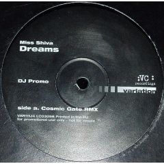 Miss Shiva - Miss Shiva - Dreams (2001 Remix) - White Vartdj 4