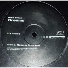 Miss Shiva - Miss Shiva - Dreams (2001 Remix) - White Vartdj 4