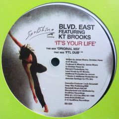 Blvd East Ft Kt Brooks - Blvd East Ft Kt Brooks - It's Your Life - Soulshine