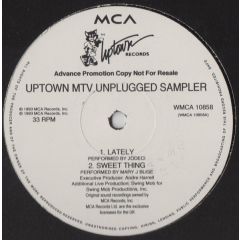 Various Artists - Various Artists - Uptown Mtv Inplugged Sampler - MCA