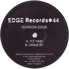 Gordon Edge - Gordon Edge - *44 - Edge Records