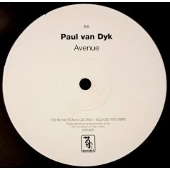 Paul van Dyk - Avenue - Deviant Records