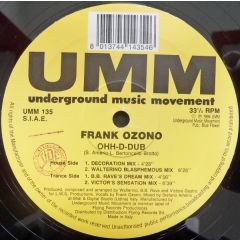 Frank Ozono - Frank Ozono - Ohh D Dub - UMM