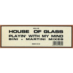 House Of Glass - House Of Glass - Playin' With My Mind (Bini + Martini Mixes) - Azuli Records