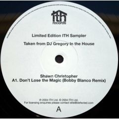 Shawn Christopher / The Shadeaux Men - Shawn Christopher / The Shadeaux Men - Don't Lose The Magic / Spanish Storme - ITH Records