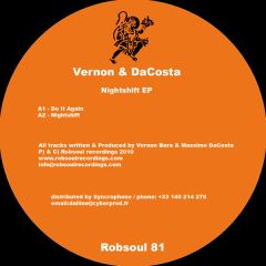 Vernon & DaCosta - Vernon & DaCosta - Nightshift EP - Robsoul Recordings
