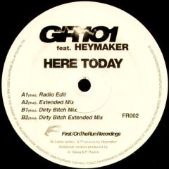 Gr101 Feat. Heymaker - Gr101 Feat. Heymaker - Here Today - First On The Run Recordings