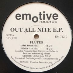 David Chang & Josh Derienzis - David Chang & Josh Derienzis - Out All Nite EP - Emotive