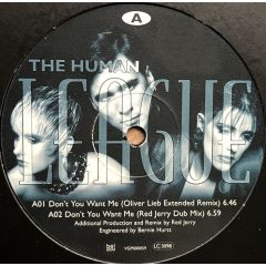 The Human League - The Human League - Don't You Want Me (Remixes) - Virgin
