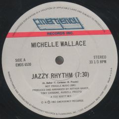 Michelle Wallace - Michelle Wallace - Jazzy Rhythm - Emergency Records