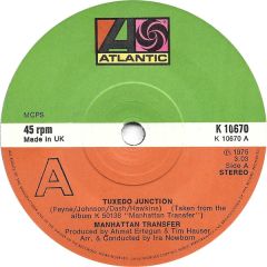 Manhattan Transfer - Manhattan Transfer - Tuxedo Junction - Atlantic